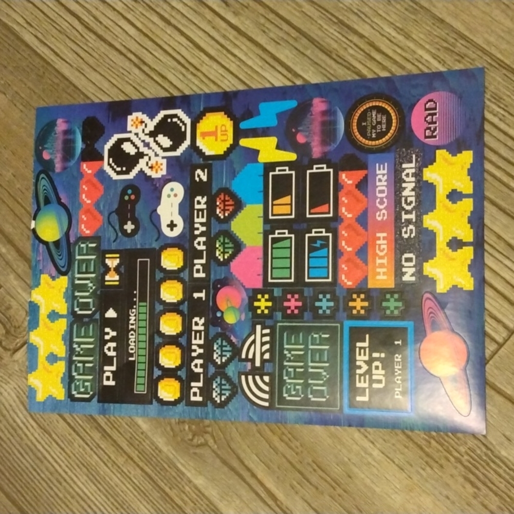 $4 if bundled gaming stickers